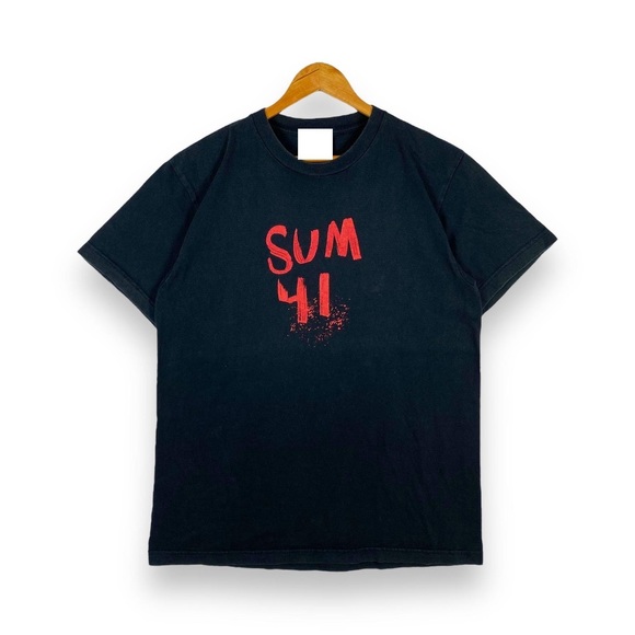 Rare SUM 41 Chuck Album Canadian Rock Band Tee Shirt - Picture 1 of 4